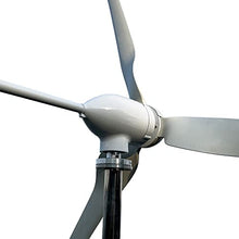 LIAMOS Wind Turbine Generator, 2000W 48V Wind Turbine Generator Low Starting Wind Speed Free Alternative Energy with MPPT Hybrid Controller Wind System Wind Generator(12V)