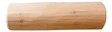 Log Kayak Rack 4-Place One-Sided Canoe Rack Unfinished
