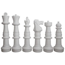 MegaChess 37 Inch Plastic Giant Chess Set with Commercial Grade Roll-Up Chessboard