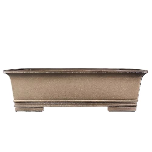 thalo Planter Pots Plant Pots Purple Clay Bonsai Flower Pots Handmade Large Rectangular Pots Clay Green Plant Pots 21in Plant Container Accessories