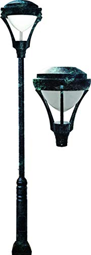 DABMAR LIGHTING INC GM5907-VG Fixture,Post,5907,VG,LG,Single Head