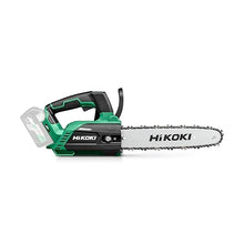 HiKOKI Cordless Chainsaw - 36V - 30cm Saw Blade, Brushless Motor, Lightweight, Powerful, Precise Cuts - Ideal for Tree Care - Without Battery and Charger