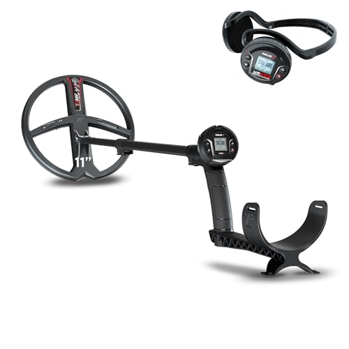 XP Deus II WS6ST Master: FMF 11" Coil, Headphones Metal Detector for Adults