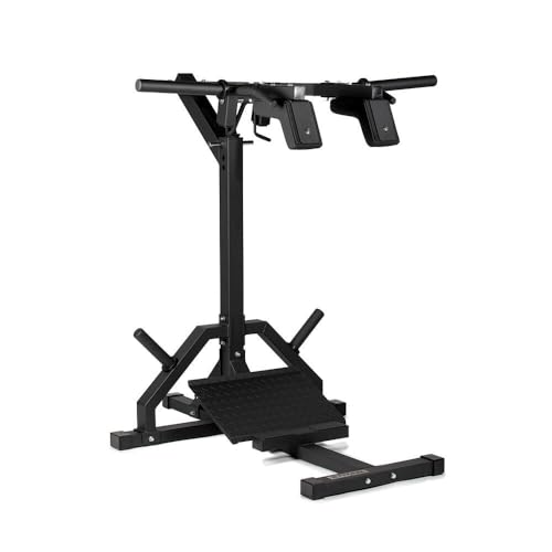 Titan Fitness 4-in-1 Squat & Leg Press Machine Black