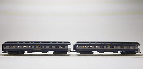 Lionel CSX 18" Passenger Observation Car 2 Pack O Gauge Natural Color