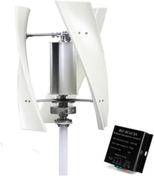 ToayNia Wind Turbine Generator Kit,Wind Turbine Vertical Wind Generator Kit,3-Blade Portable Vertical Helix Wind Power Turbine Generator,for Hybrid Wind 8000W-48V