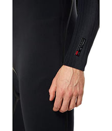 O'Neill Hyperfreak Fire + Back Zip Fullsuit Black/Black LT (6'2"-6'4", 180-200 lbs) - A00-Black-Black