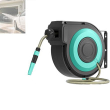 Retractable Garden Hose Reel, for Car Wash, Gardening