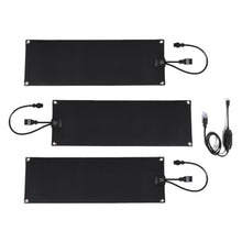 HeatTrak Heated Snow Melting Mats Stair Kit | 3 Stair Mats (10"x30") and 1 Power Unit | Heated Outdoor Mats for Stair Snow and Ice Melting