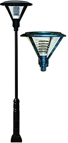 DABMAR LIGHTING GM9527-VG-MT Architectural Post Fixture 2 X 50 Watt Metal Halide Multi-Tap, Verde Green