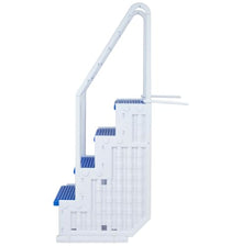 Aqua Select Everest in Pool Step and Outside Flip Up Ladder System