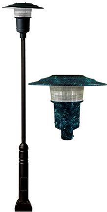 DABMAR LIGHTING INC GM6530-100-VG-MT Fixture,Post Top,6530,100,VG,MT,LG