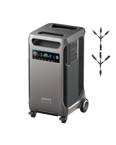 Anker SOLIX F3800 Portable Power Station, 3,840Wh