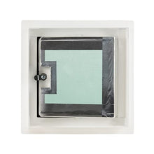 LINHDOR LW Exterior Metal Access Door W/Neoprene Gasket & Keyed Cylinder Lock USA Made Product (Insulated, 24x24)