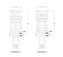 Mechanivis Wind Sensor, Digital Weather Station Air Quality Detector Environmental(VWS005Y3)
