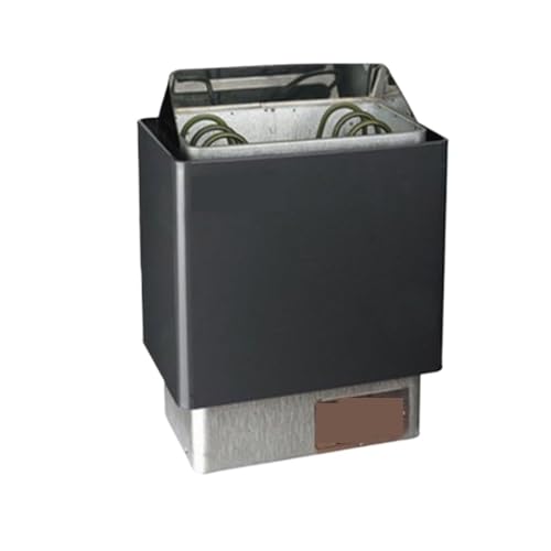 POGHDBXA Sauna Accessories, Sauna Heater, Sweat Stove with Internal and External Control, Commercial Stainless Steel Dry for Home Use, Small Machine for, Hotel, SPA(8.0KW,External Control)