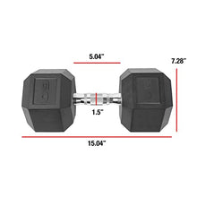 WF Athletic Supply Rubber Coated Solid Steel Cast-Iron Dumbbells 110 LB Pair Yellow