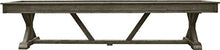 Playcraft Brazos River 12' Weathered Gray Pro-Style Shuffleboard Table