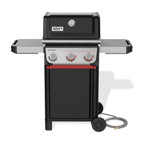 Weber® Spirit® E-325 Gas Grill, Outdoor Cooking, Natural Gas Grill, Black