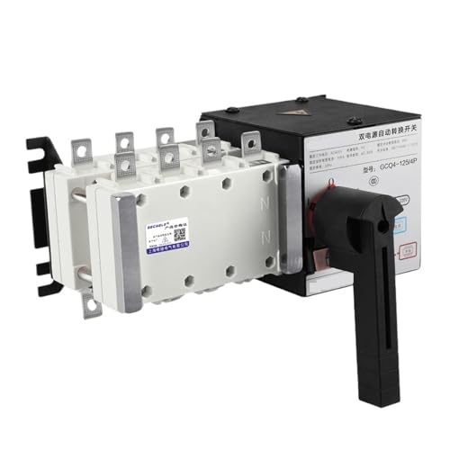 Huayong Double Power Automatic Transfer Switch Dual Power Automatic Transfer Switch Switch 380V Three-Phase Four-Wire Isolation Type PC Level 4P(630A)