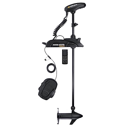 Minn Kota Terrova 55 lb. Thrust Trolling Motor with Dual Spectrum Chirp Sonar and Wireless Remote Black
