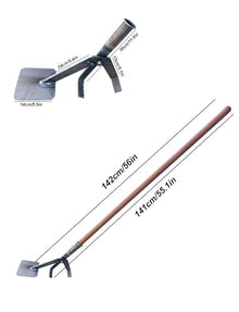 Large Size Sapling Puller, Lever Puller Tool Removes Posts Stumps Roots And Saplings In Multiple Sizes(Wooden-handled)