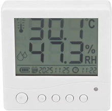 Yuidaaavzz Wall-Mounted Electronic Thermometer,Digital Temperature Huty Meter Backlight Home Indoor (Size : One Size)