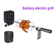TYXFSMYXGS Portable Stainless Steel Whole Lamb Rotisserie Grill – Manual & Electric BBQ Spit Roaster, Adjustable 45W Motor, Outdoor Camping Grill for Whole Pig, Chicken, Beef