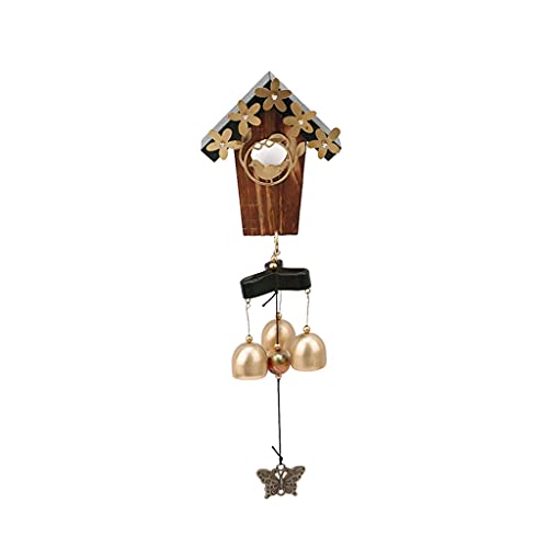 Copper Wind Chimes Antique House Decoration Windchimes Retro Wall Hanging Decoration Gift