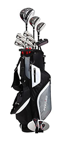 Precise Golf Men's Complete Golf Clubs Package Set Black