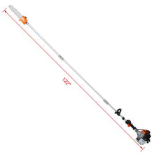 10 in 1 Multi-Functional Trimming Tool,Hedge Trimmer, Grass Trimmer,Orange