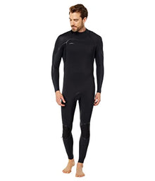 O'NEILL Hyperfreak Fire + Back Zip Fullsuit Black/Black