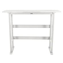highwood Lehigh Bar Height Balcony Table, White