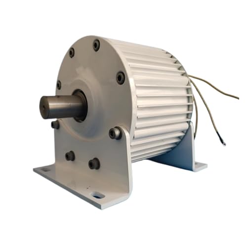 Boartechs Low Noise Low RPM 50HZ 10KW 20KW 30KW 48V 96V 220V 380V 3Phase Motor Alternator Electric Permanent Magnet Generator with Motor(24V_20KW)