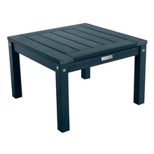 highwood AD-KITCHGL2-FBE 2 Lehigh Garden Chairs with 1 Square Side Table 3-Piece Set, Federal Blue