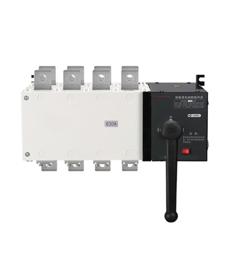 MGMYVDDGVW Manual Switching Dual Power Supply Automatic Transfer Switch, Three-Phase Four-Wire, 4P, 100A/250A/400A/630A(2500A)