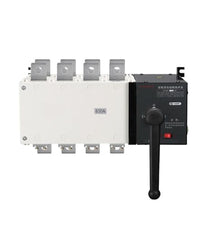 MGMYVDDGVW Manual Switching Dual Power Supply Automatic Transfer Switch, Three-Phase Four-Wire, 4P, 100A/250A/400A/630A(2500A)