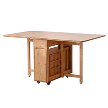 UWYTGF Modern 5 Piece Wooden Dining Table Set for Small Space Apartment,A