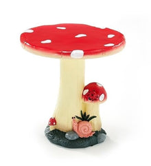 YWSXHS Handmade Resin Mushroom Stool/Table Decor, Outdoor Garden Stool Decorative, Indoor Outdoor Decorative Statues(Large)