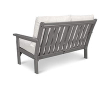 Polywood Vineyard Rocking Chair Set Black/Grey Mist