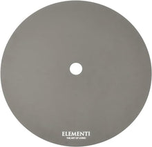 AMS Fireplace | Elementi Plus | Colosseo | Round Light Gray Concrete Natural Gas Fire Table Pit (Natural Gas)
