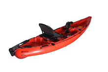 Riot Kayaks Mako 12 Fishing Kayak with Impulse Pedal Drive Red