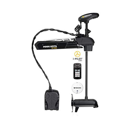 Minn Kota Ultrex Bow-Mount Motor with Universal Sonar 2, 112 lbs Thrust, 45" Shaft Black