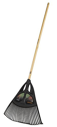 Fiskars XL Leaf Rake, Standard, Large