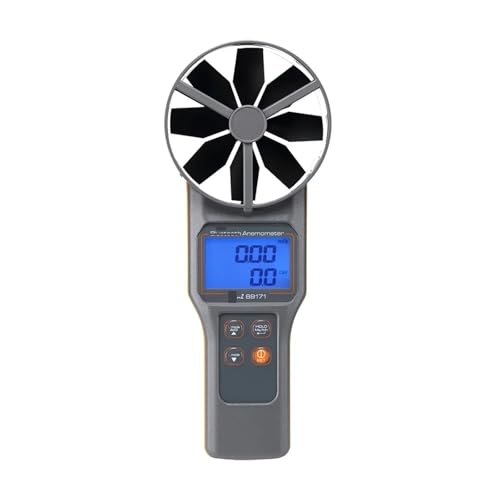 Bolisila AZ89171 BT Anemometer, Wind Speed Meter, Digital Anemometer, Temperature/Humidity/Dew Point/Wet Bulb Temperature Measurement