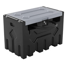 Fuel Caddy 50 Gallon 192l Portable Gas Caddy Fuel Storage Tank with 4 Wheels Manual Transfer Pump, Gasoline Diesel Fuel Container for Cars, Lawn Mowers, ATV, Boats