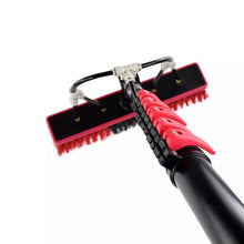 Kindevieft Solar Panel Cleaning Brush Aluminum Water Fed Poles, Washing Brush Tool, Outdoor Window Extendable Cleaner Kit, Roof Solar Panel Cleaner, (6M-10.8M),9M/30FT
