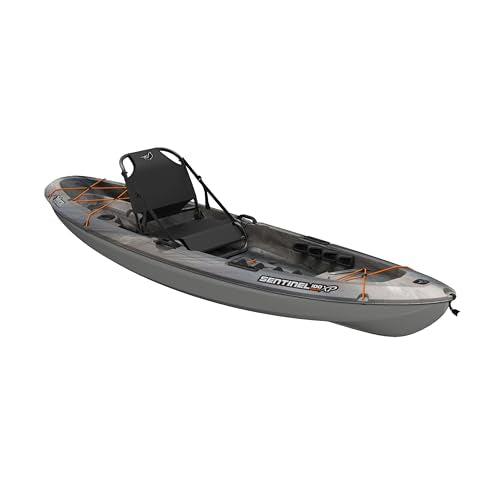 Pelican Sentinel 100XP Angler Sit-on-Top Fishing Kayak Granite