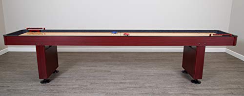 Hathaway Challenger Shuffleboard Table Dark Cherry Finish