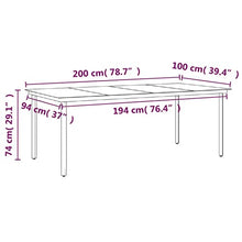 LKJVFCPW 7 Piece Patio Dining Set, Outdoor Garden Furniture with PE Rattan Chairs and Cushions, Large Metal Frame Table for Backyard, Deck, and Porch, Gray and Black